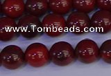 CAJ752 15.5 inches 8mm round apple jasper beads wholesale