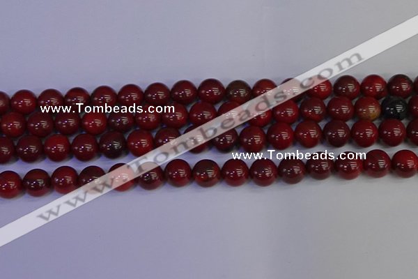 CAJ753 15.5 inches 10mm round apple jasper beads wholesale