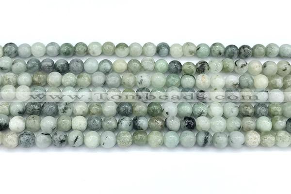 CAJ865 15 inches 6mm round jade gemstone beads