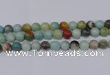 CAM06 round mixed color 14mm natural amazonite beads Wholesale