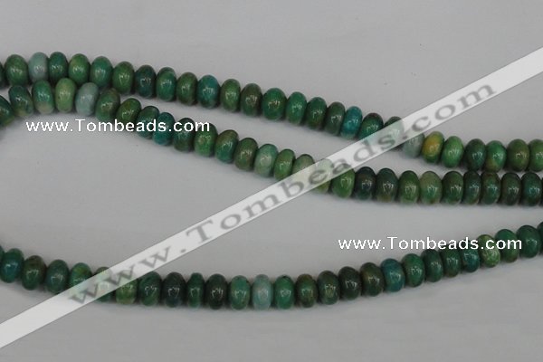 CAM1011 15.5 inches 5*8mm rondelle natural Russian amazonite beads