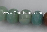 CAM104 15.5 inches 13*18mm rondelle amazonite gemstone beads