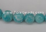 CAM1051 15.5 inches 6mm - 14mm round peru amazonite beads