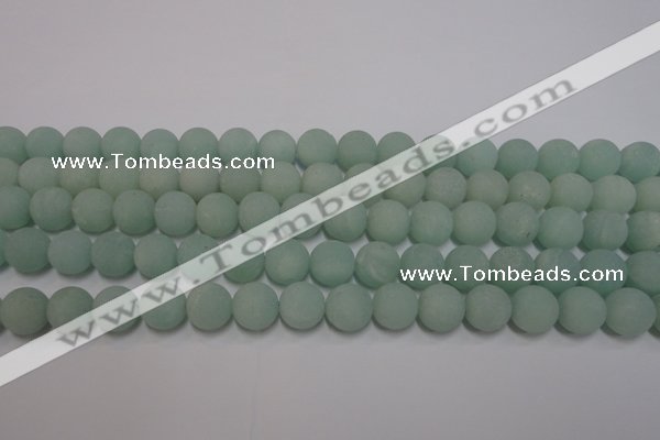 CAM1111 15.5 inches 6mm round matte amazonite beads wholesale