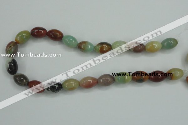 CAM112 15.5 inches 13*18mm rice amazonite gemstone beads wholesale