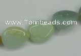 CAM116 15.5 inches 13*18mm flat teardrop amazonite gemstone beads