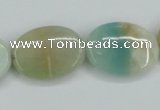 CAM120 15.5 inches 18*25mm oval amazonite gemstone beads wholesale