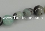 CAM121 15.5 inches 12mm flat round amazonite gemstone beads