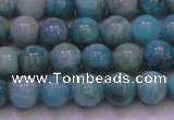 CAM1252 15.5 inches 8mm round natural Russian amazonite beads