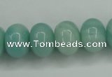 CAM127 15.5 inches 12*16mm rondelle amazonite gemstone beads