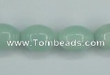 CAM131 15.5 inches 13*18mm rice amazonite gemstone beads wholesale