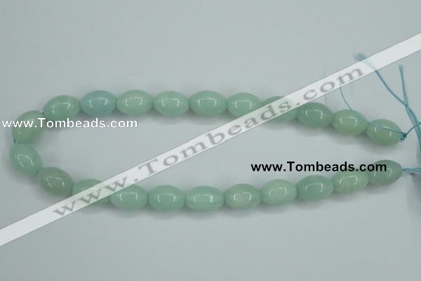 CAM131 15.5 inches 13*18mm rice amazonite gemstone beads wholesale