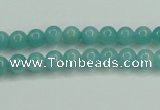 CAM134 15.5 inches 6mm round amazonite gemstone beads wholesale