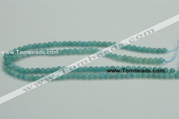 CAM134 15.5 inches 6mm round amazonite gemstone beads wholesale