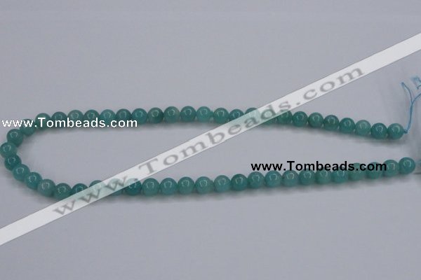 CAM135 15.5 inches 8mm round amazonite gemstone beads wholesale