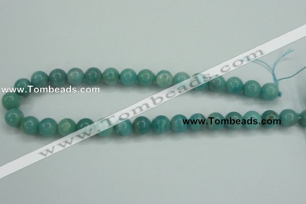 CAM137 15.5 inches 12mm round amazonite gemstone beads wholesale