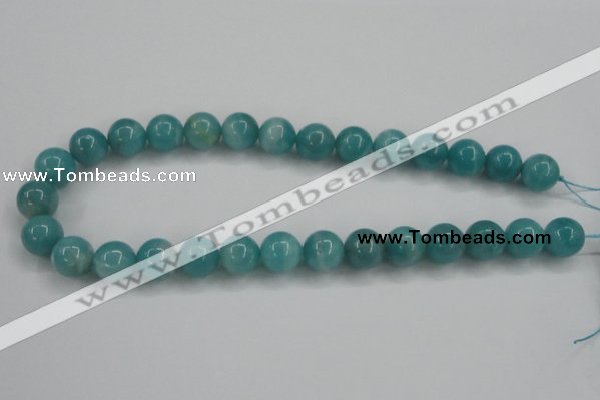 CAM138 15.5 inches 14mm round amazonite gemstone beads wholesale