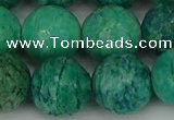 CAM1406 15.5 inches 16mm faceted round Russian amazonite beads