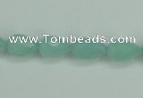 CAM141 15.5 inches 8*12mm faceted teardrop amazonite gemstone beads