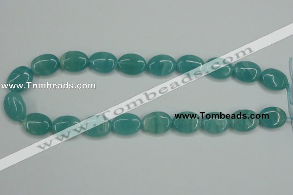 CAM148 15.5 inches 15*20mm oval amazonite gemstone beads wholesale