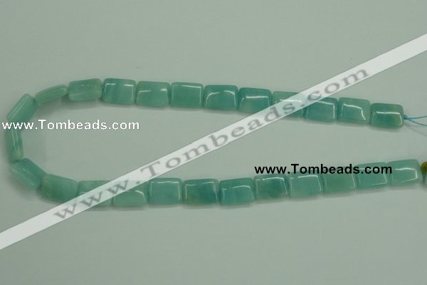 CAM150 15.5 inches 12*16mm rectangle amazonite gemstone beads