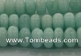 CAM1532 15.5 inches 5*8mm rondelle natural peru amazonite beads