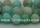 CAM1573 15.5 inches 10mm round Russian amazonite beads wholesale