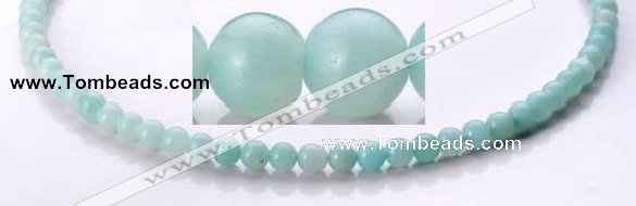 CAM16 16 inches round 6mm natural amazonite beads Wholesale