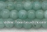 CAM1685 15.5 inches 4mm round natural amazonite beads wholesale