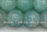 CAM1689 15.5 inches 12mm round natural amazonite beads wholesale