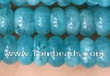 CAM1713 15.5 inches 4*6mm rondelle natural amazonite beads