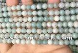 CAM1721 15.5 inches 6mm round amazonite beads wholesale