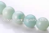 CAM18 15.5 inches round natural amazonite 10mm beads wholesale