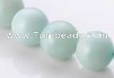 CAM20 15.5 inches 14mm natural amazonite round beads Wholesale