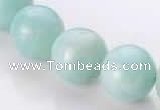 CAM21 15.5 inches natural amazonite 16mm round beads Wholesale