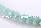 CAM26 faceted round 6mm natural amazonite stone beads wholesale