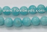 CAM308 15.5 inches 10mm round natural peru amazonite beads wholesale