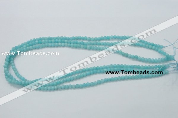 CAM315 15.5 inches 6mm round natural peru amazonite beads wholesale