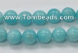 CAM316 15.5 inches 8mm round natural peru amazonite beads wholesale