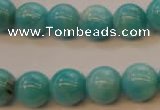 CAM354 15.5 inches 12mm round natural peru amazonite beads wholesale