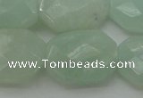 CAM369 15.5 inches 15*20mm faceted octagonal amazonite beads