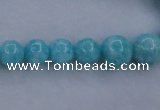 CAM372 15.5 inches 4mm - 10mm round mozambique amazonite beads