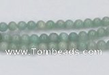 CAM400 15.5 inches 4mm round natural russian amazonite beads wholesale