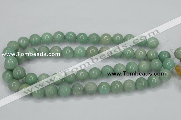 CAM404 15.5 inches 14mm round natural russian amazonite beads wholesale