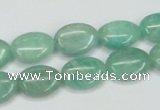 CAM407 15.5 inches 10*14mm oval natural russian amazonite beads
