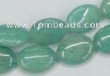 CAM408 15.5 inches 13*18mm oval natural russian amazonite beads