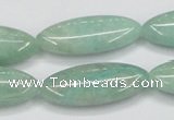 CAM410 15.5 inches 12*30mm horse eye natural russian amazonite beads