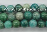 CAM523 15.5 inches 9mm round mexican amazonite gemstone beads