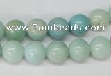 CAM601 15.5 inches 12mm round Chinese amazonite gemstone beads