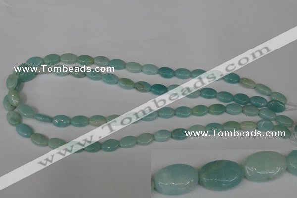 CAM622 15.5 inches 8*12mm oval Chinese amazonite gemstone beads